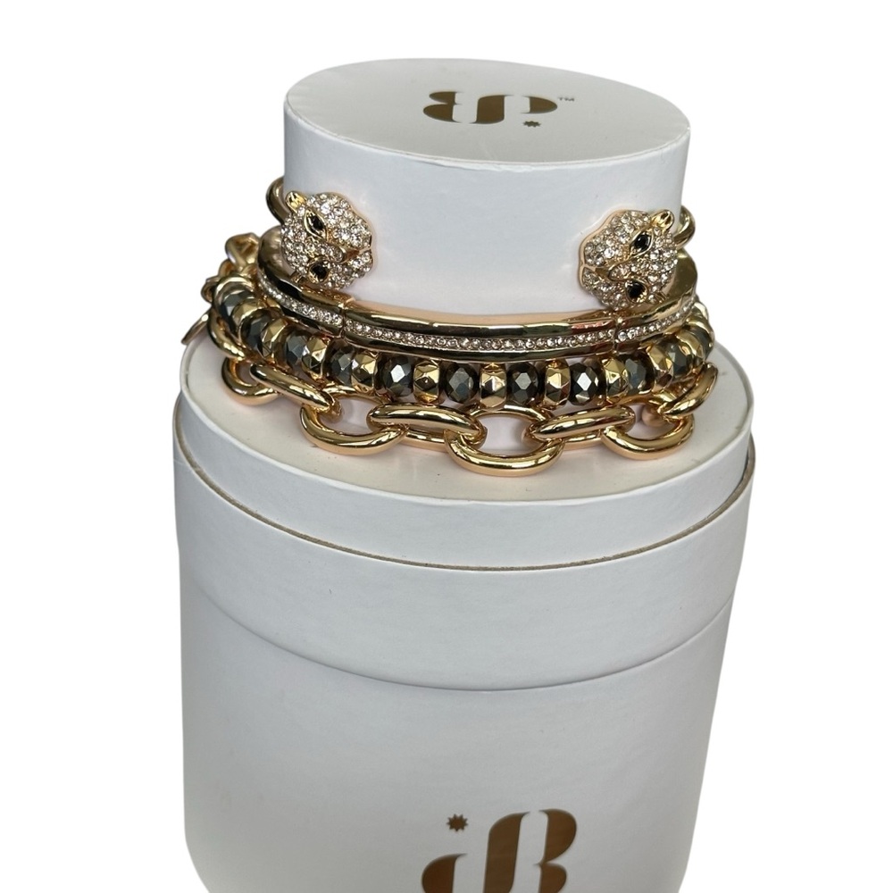 BP Spring Stack A Walk on the Wild Side, 4 Stack, Gold Plating NWT